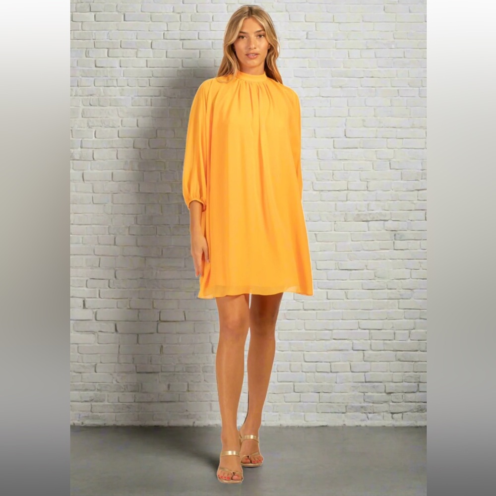 Trina Turk 'Rhyme' Swing Dress in Yellow Sherbet